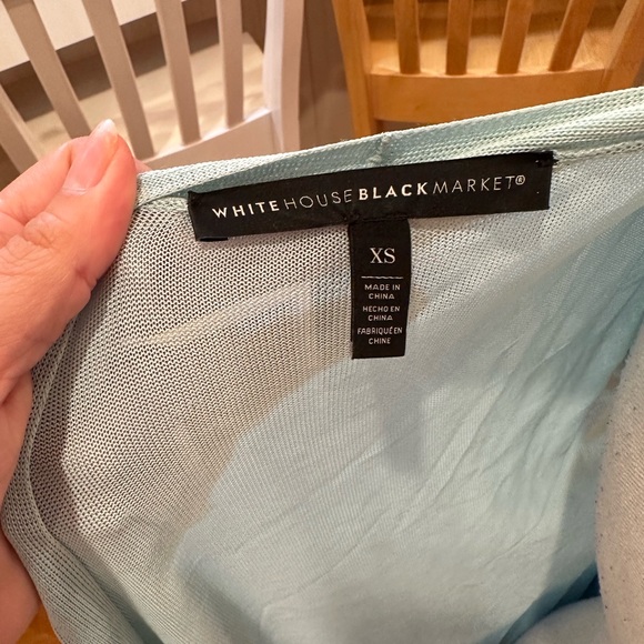 💜 5 for $25 or 3 for $18 White House black market blue umbre sheer cardi… - Picture 5 of 6